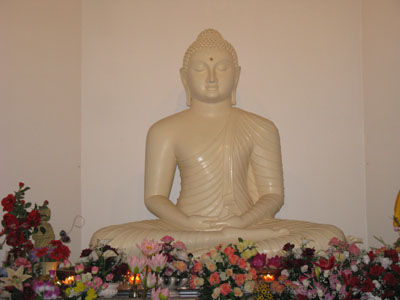 Buddha Statue at Toronto Mahavihara
